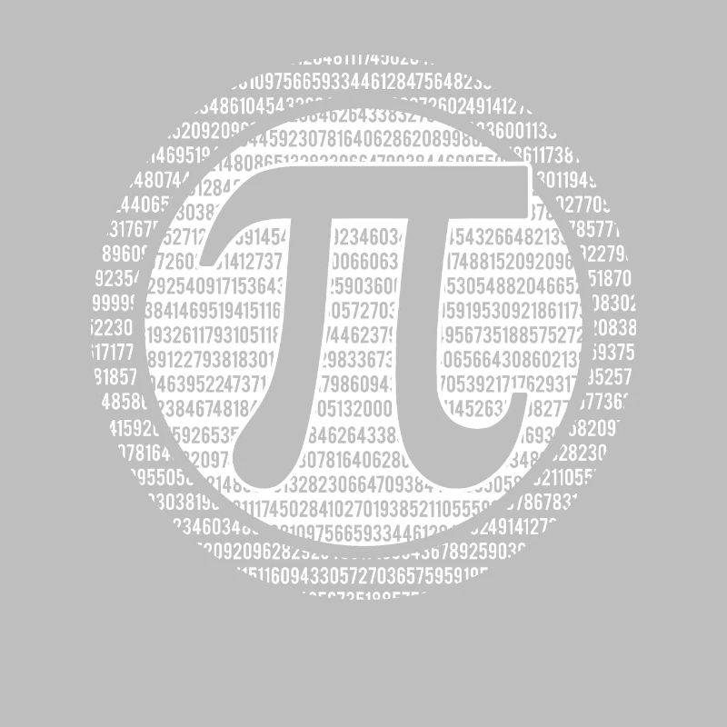 Digit Pi Numbers Math Holiday Mathematics Pi Day