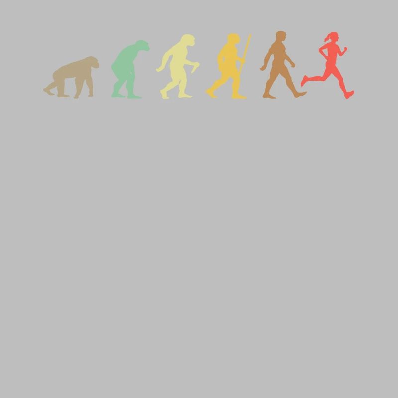 Run Retro Running Evolution Funny Runner Marathon