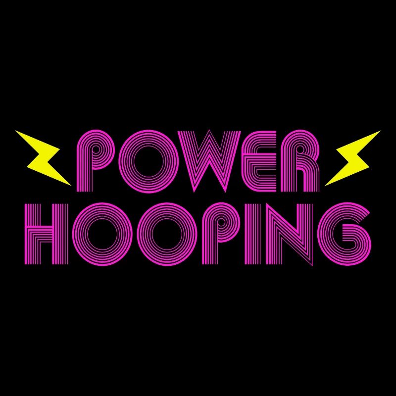 POWER HOOPING HULAHOOP HULERN HULLERN DAMEN KINDER