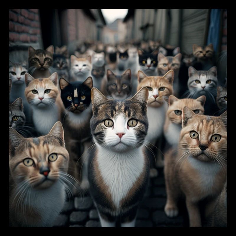 Katze Straße