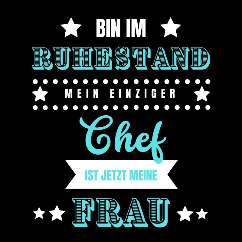 Ruhestand Rentner Pensionär lustig Ehefrau Chef