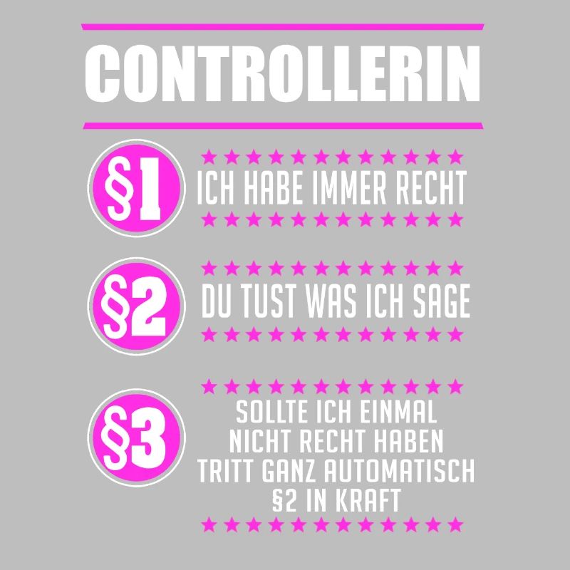 Controllerin Finanzen Controller Geschenk