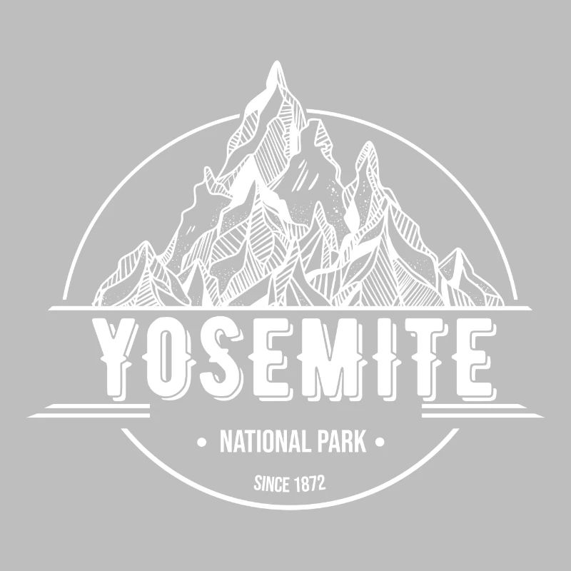 Yosemite Park - apple - computer ( White )