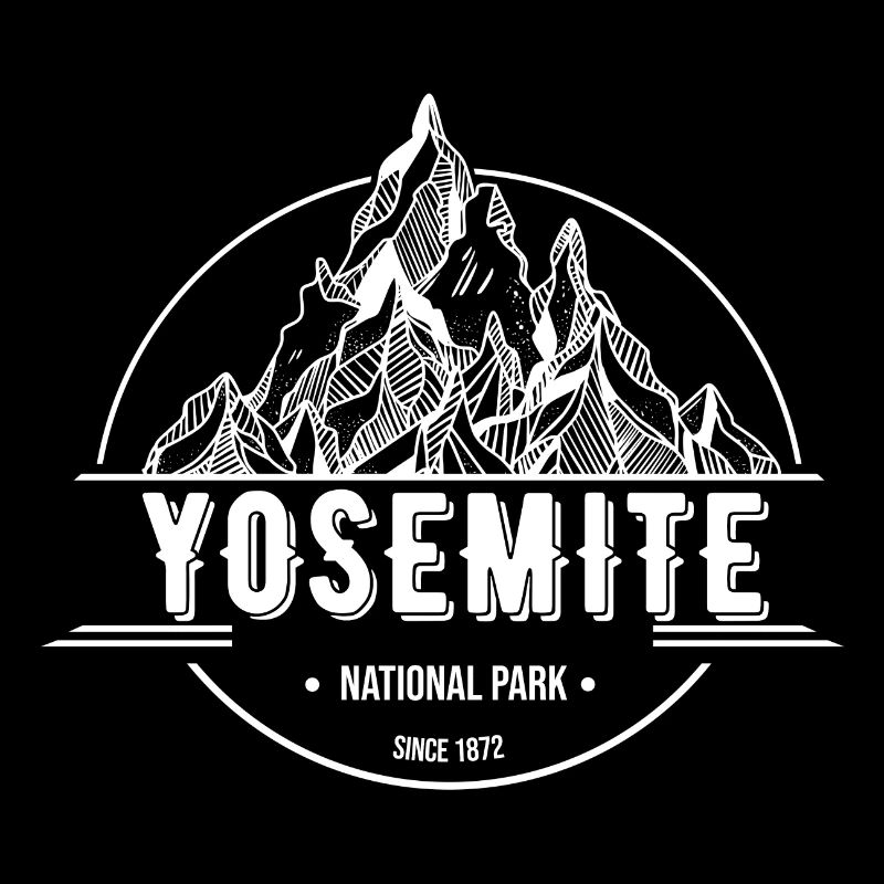 Yosemite Park - apple - computer ( White )