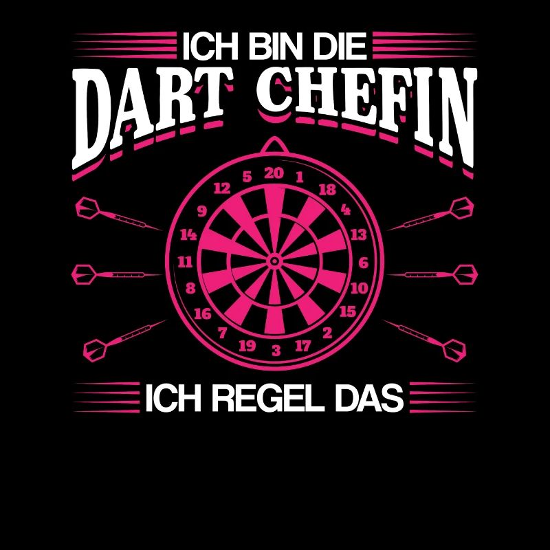 Dart Chefin Darts Darter Geschenk