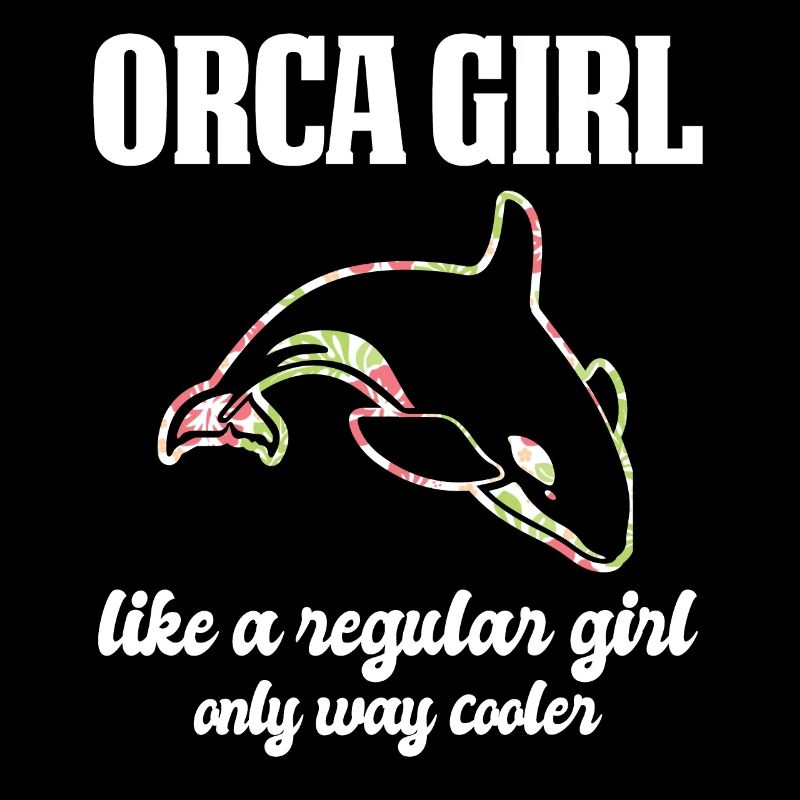 Orca-Mädchen Orcas Orcas Geschenk