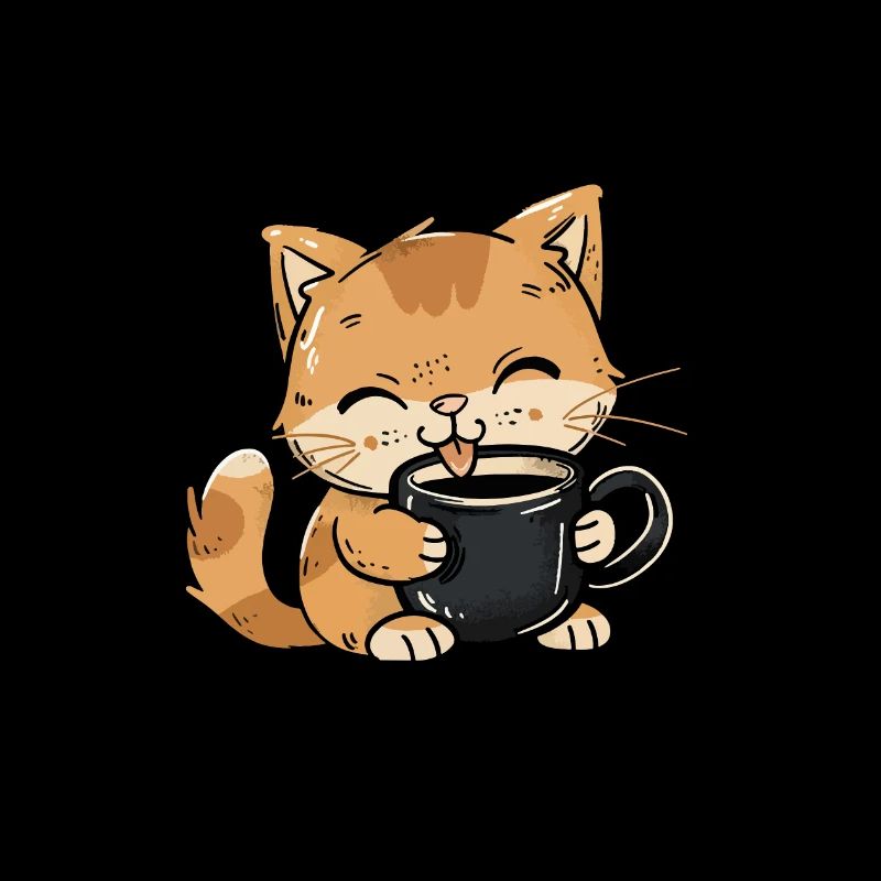 Cat Coffee Cat Lover Coffee Lover