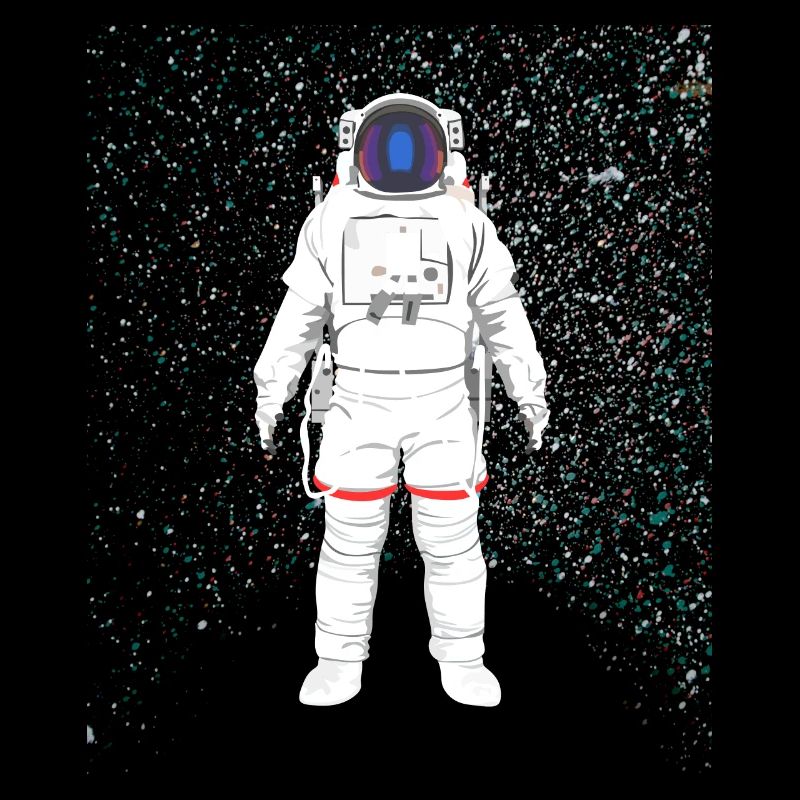 Astronaut im Kosmos