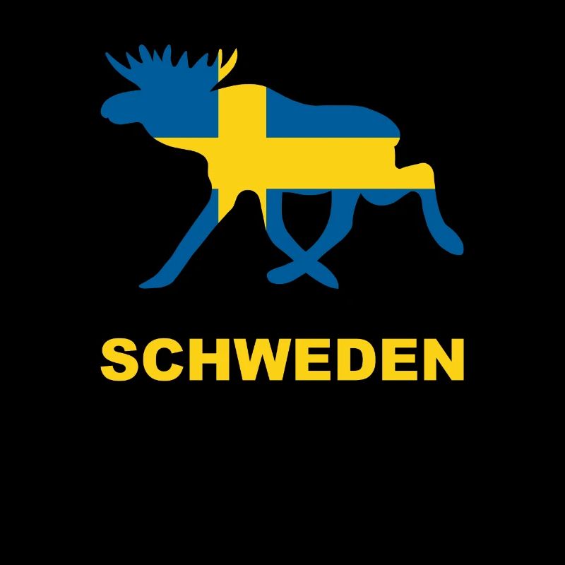 Sweden Moose Flag