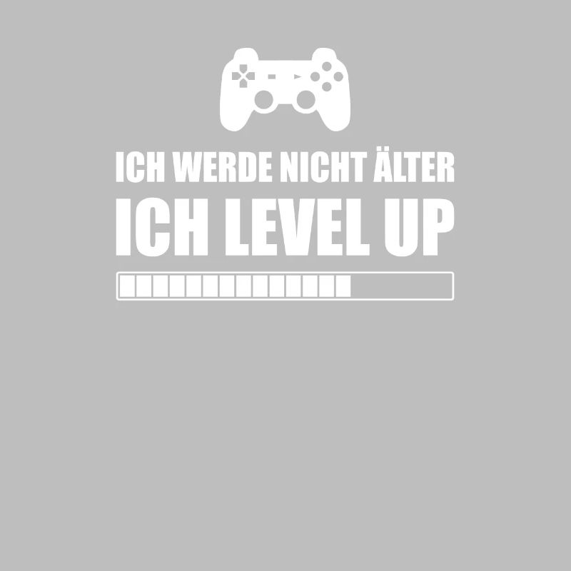 Ich werde nicht älter Ich Level Up Game Controller