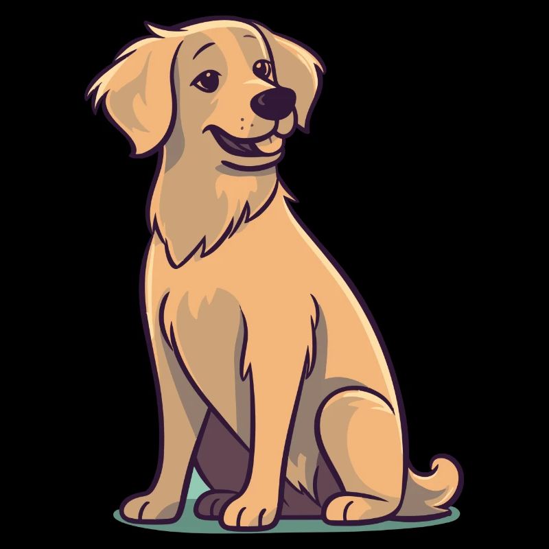 Conception de chien mignon pour les propriétaires de chiens