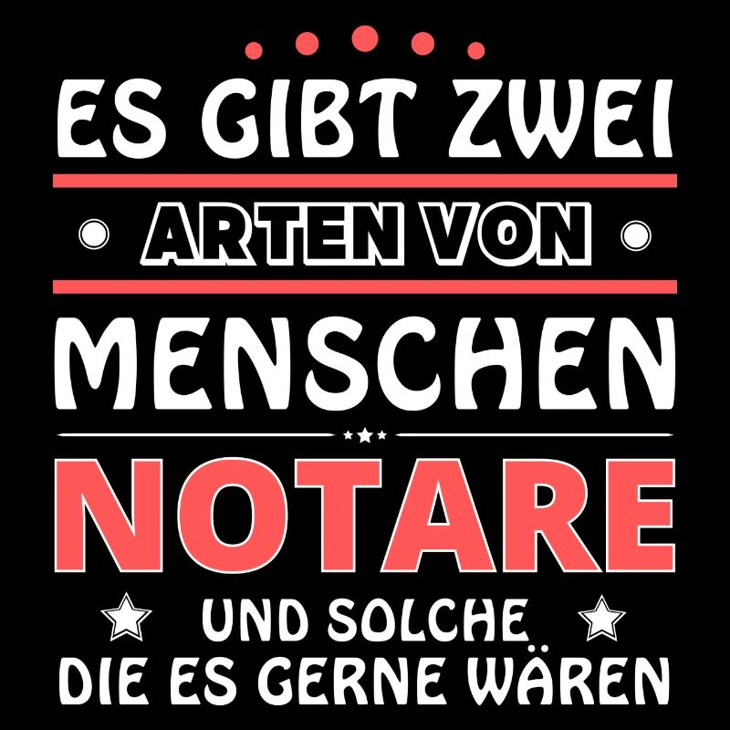 Notare Geschenk - zwei Arten von... Design