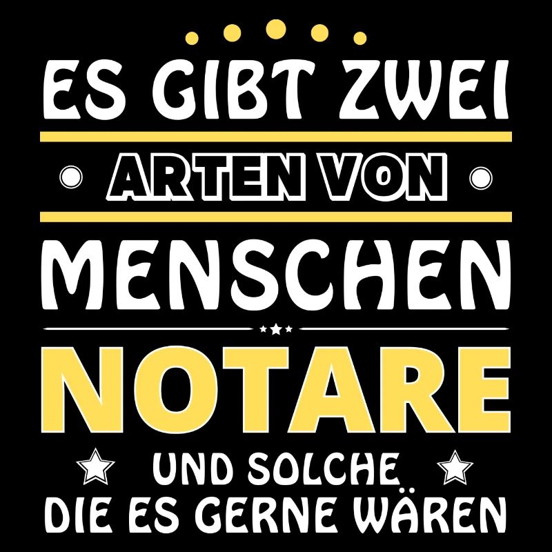 Notare Geschenk - zwei Arten von... Design
