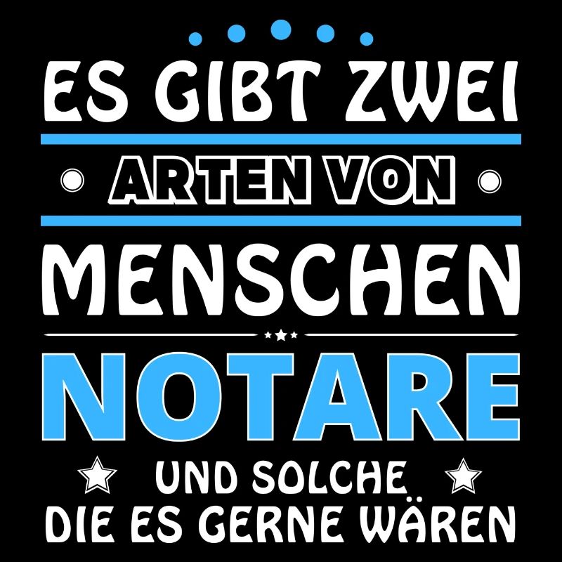 Notare Geschenk - zwei Arten von... Design