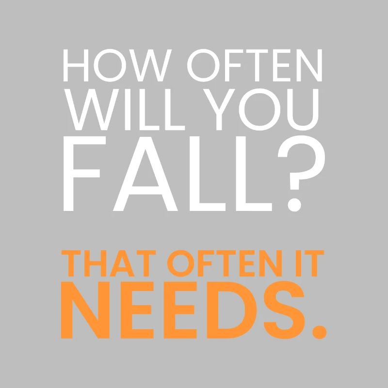 How often should you fail?