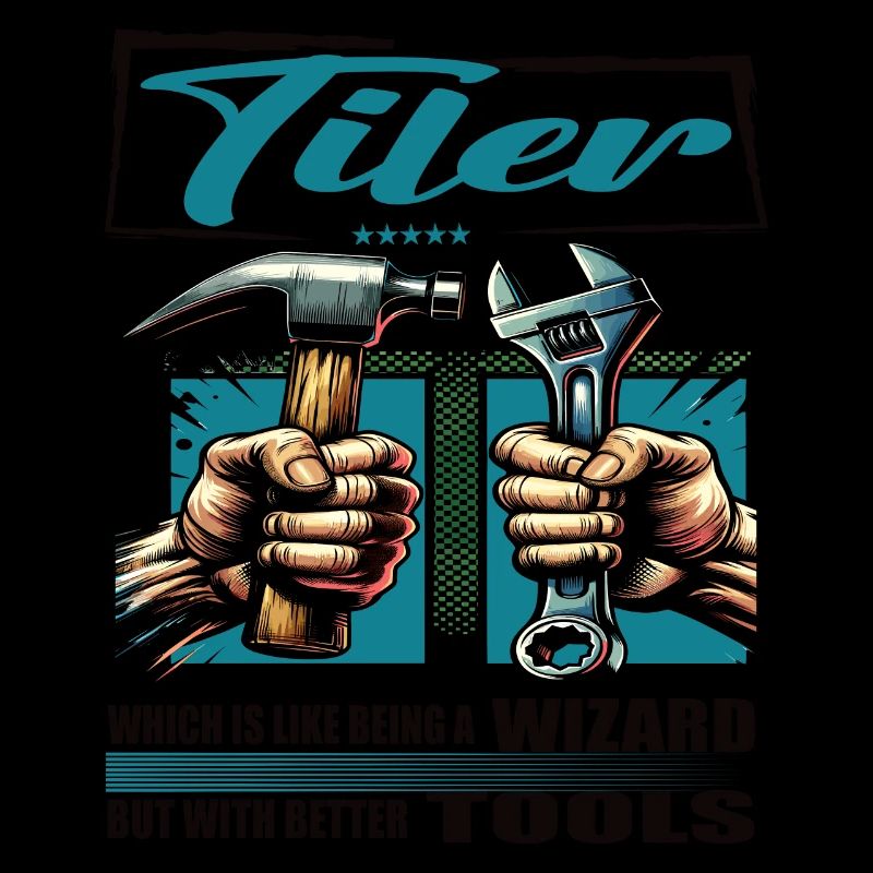 Tiler Profession Saying Worker