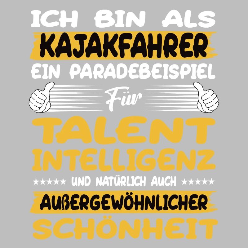 Kajakfahrer ein Paradebeispiel Kajak
