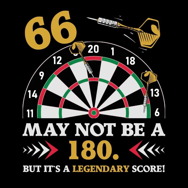Pas 180 mais un classique 66e anniversaire : fléchettes