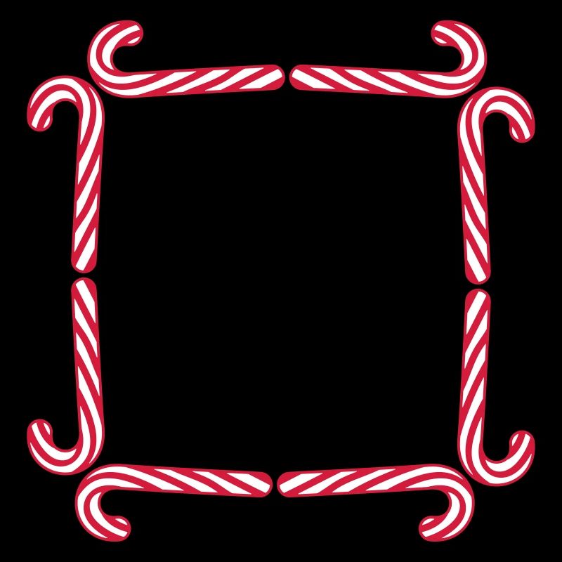 frame shield candy cane delicious candy sugar
