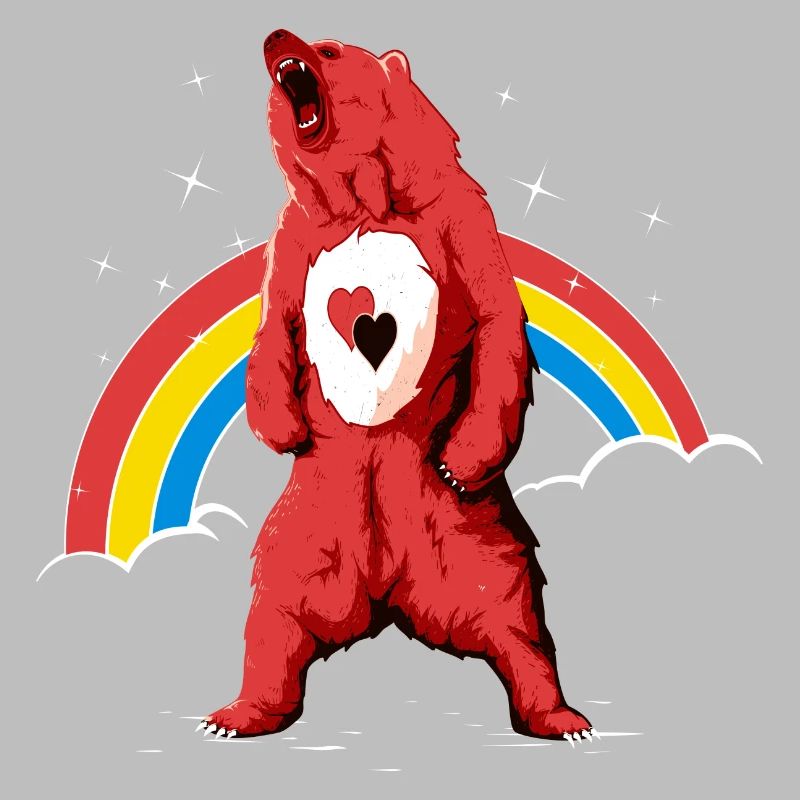 Rainbow bear
