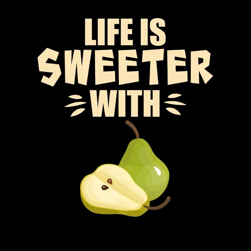 La vie est plus douce avec la poire
