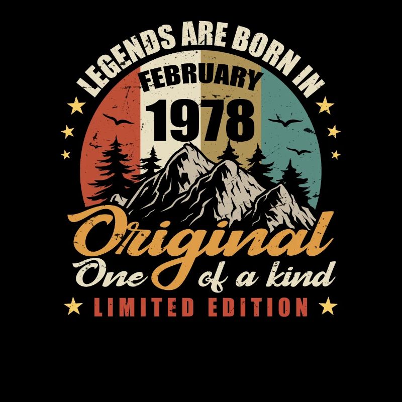 Die ersten Legenden werden im Februar 1978 🎉 geboren