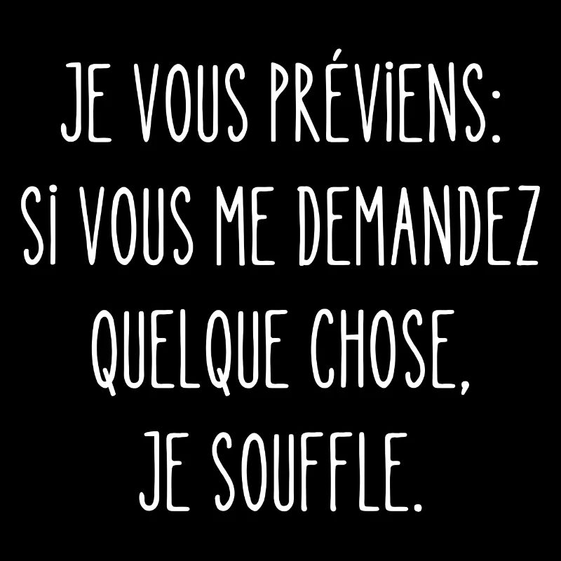 je souffle