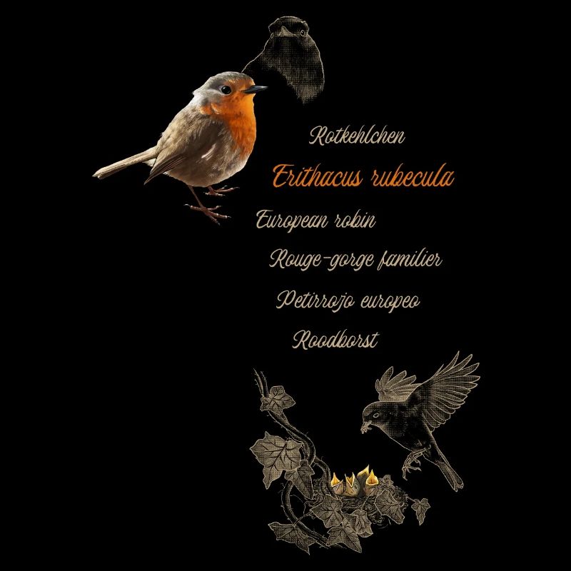 Rotkehlchen - Erithacus rubecula