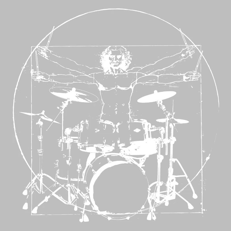 Batteur Drum Drum Drum Drum