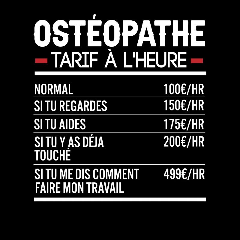 Ostéopathe Idée Cadeau Humour