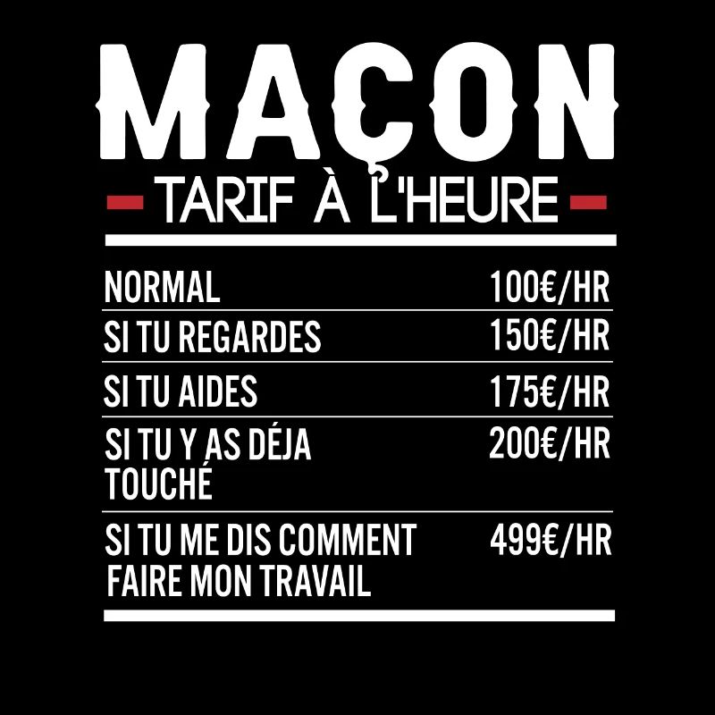 Maçon Idée Cadeau Humour