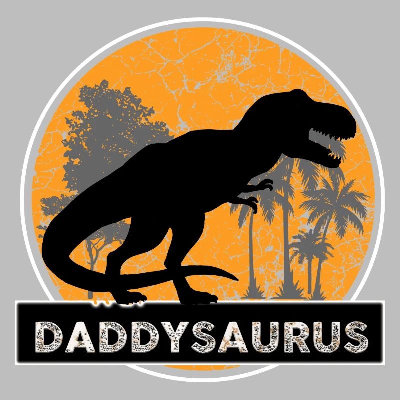 Daddysaurus Dinosaur Father Gift