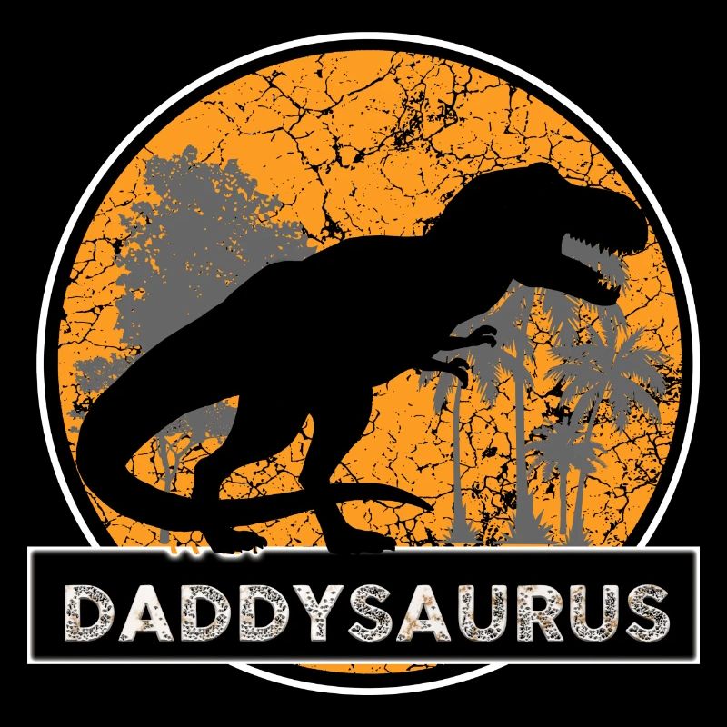 Daddysaurus Dinosaur Father Gift