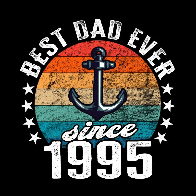 Bester Papa der Welt seit 1995 Anker
