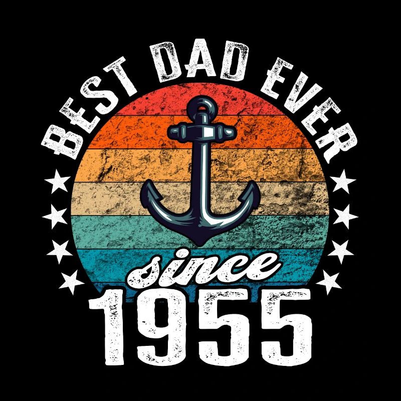 Bester Papa der Welt seit 1955 Anker