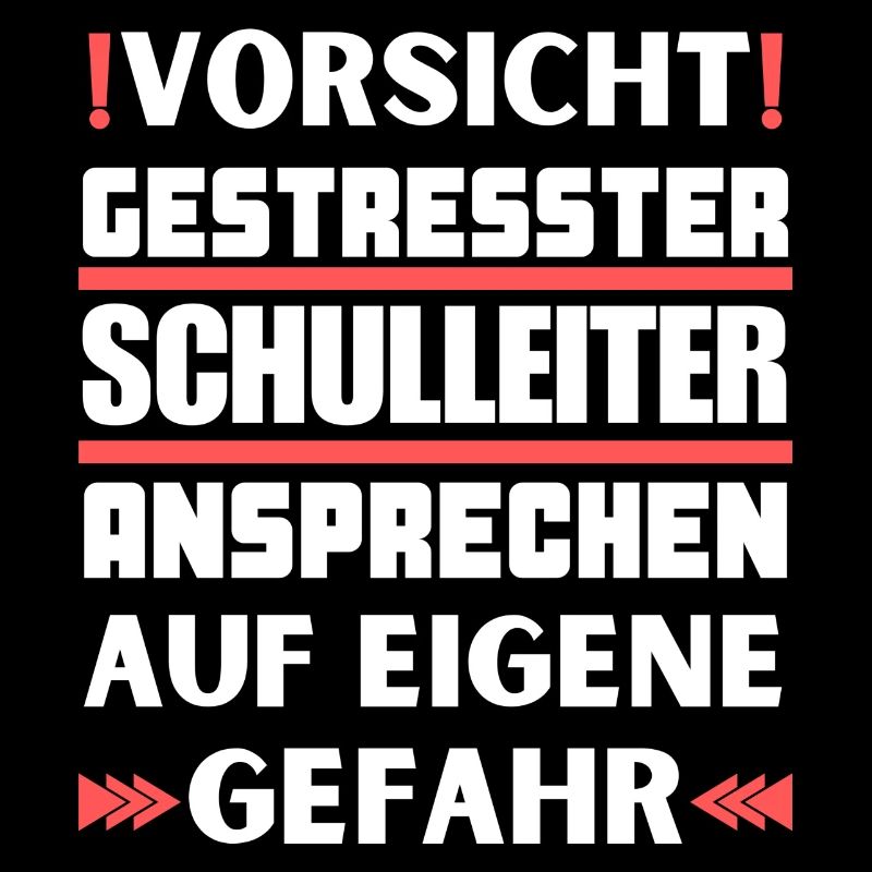 Gestresster Schulleiter nicht ansprechen!