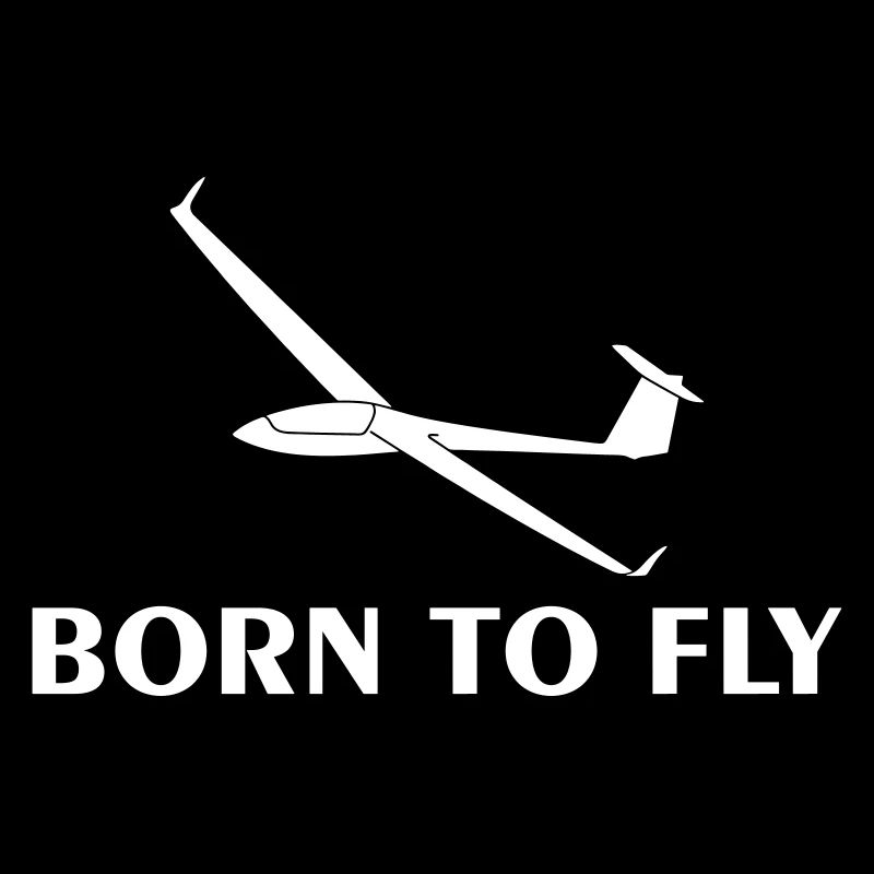 Born to be a glider pilot glider