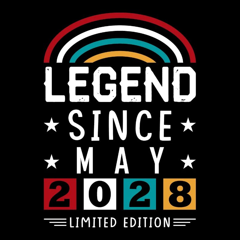 2028 Legend Since Birthday Gift May