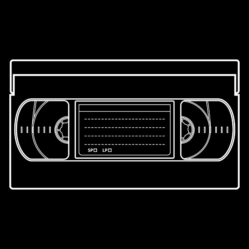 Videocassette VHS Retro Gift