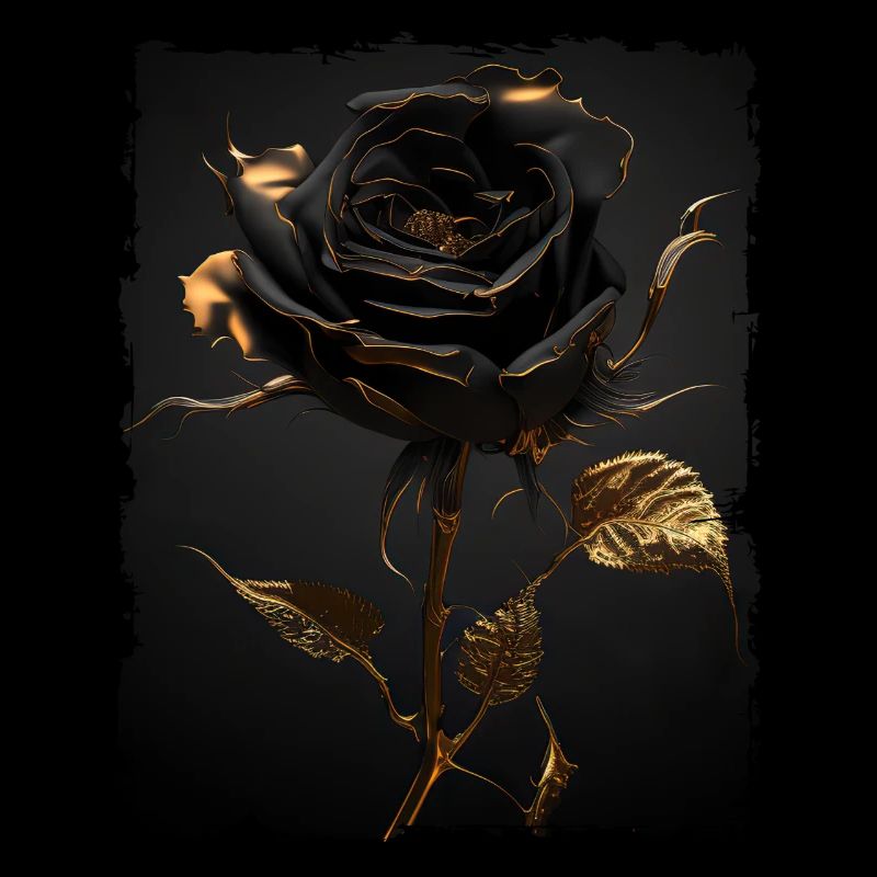 Black Gold Rose