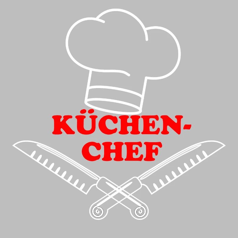 Küchenchef mit Messern