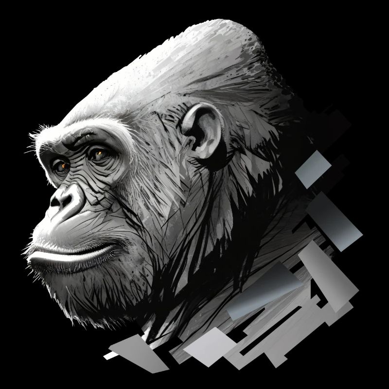 gorilla, Der Gorilla schweigt