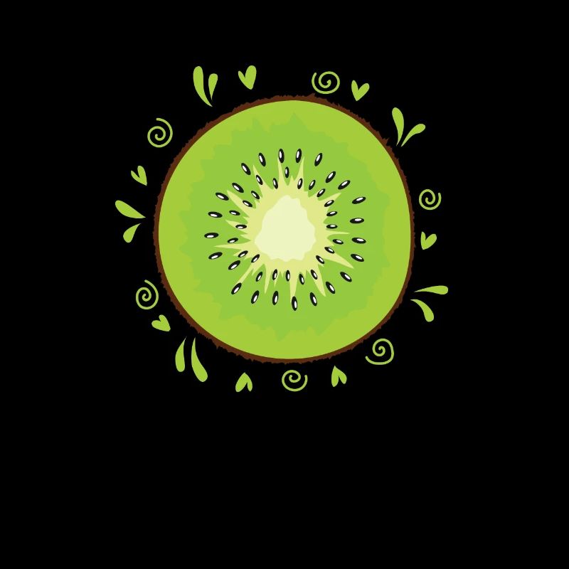 Kiwi Scheibe Frucht Obst Tier Neuseeland
