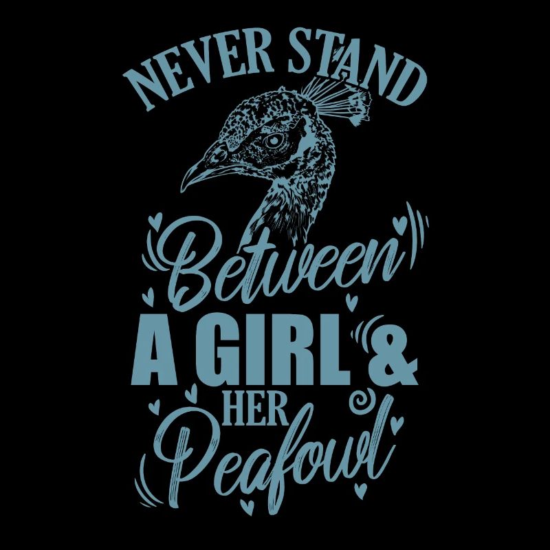 Never stand between a Girls and her Peafowl
