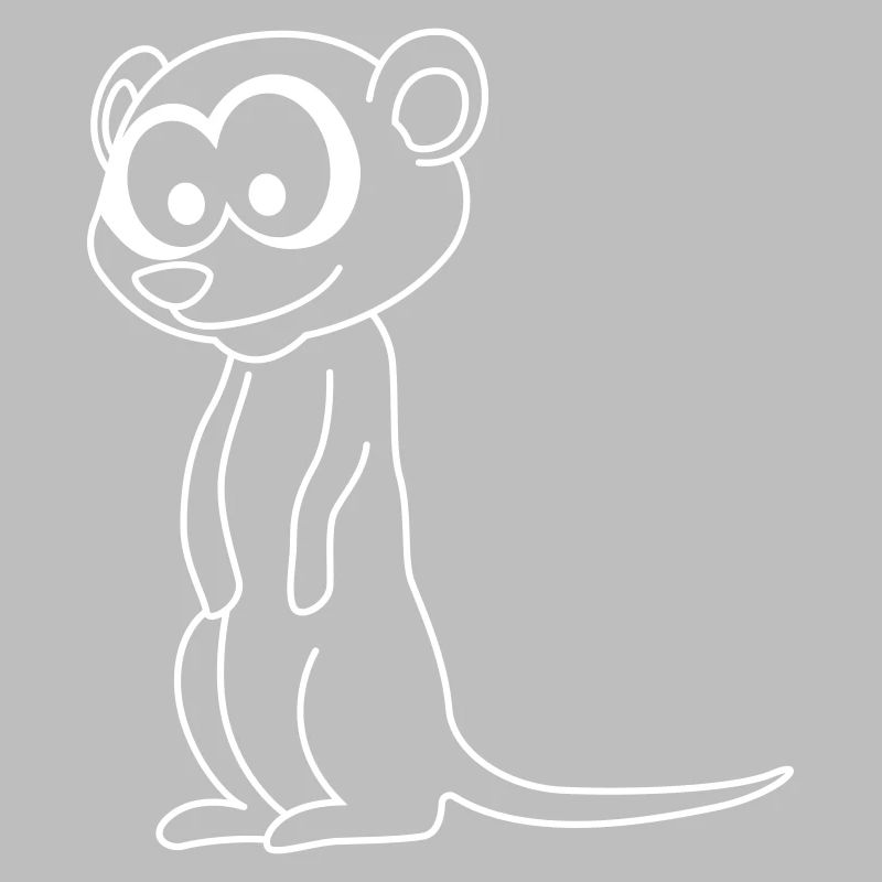 Erdmännchen Comic Tier