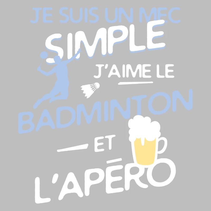 Badminton - un mec simple