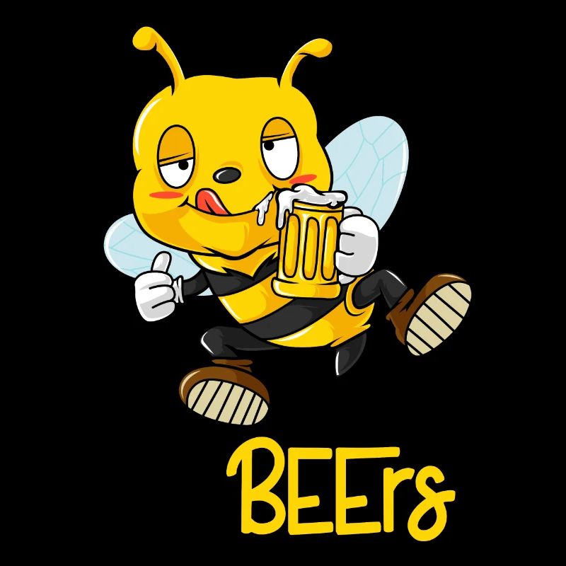Funny Save the Bees / Beers Craft Beer Bee