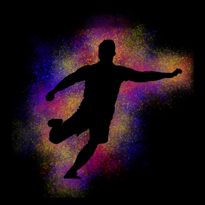 Fußball bunt