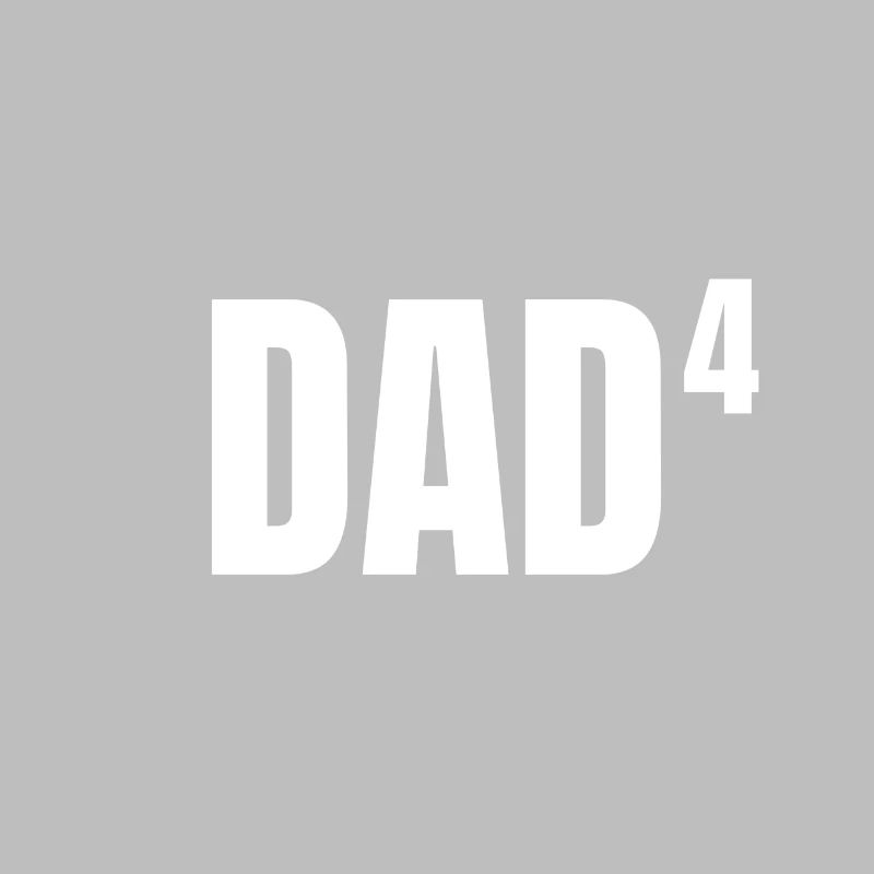 Dad Dad Daddy Daddy Kids 4 Math Gift