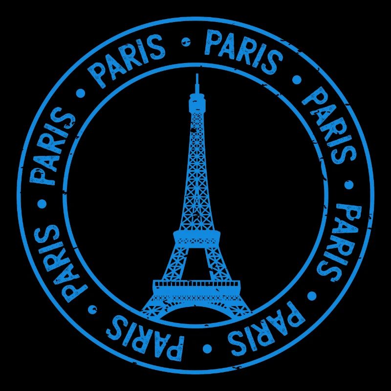 Paris Emblem Eiffelturm